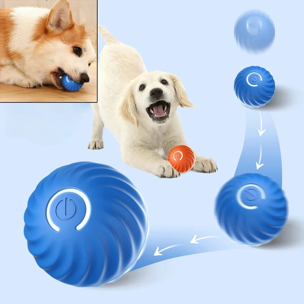 🐾 Pelota Interactiva Inteligente para Perros  –  Recargable por USB