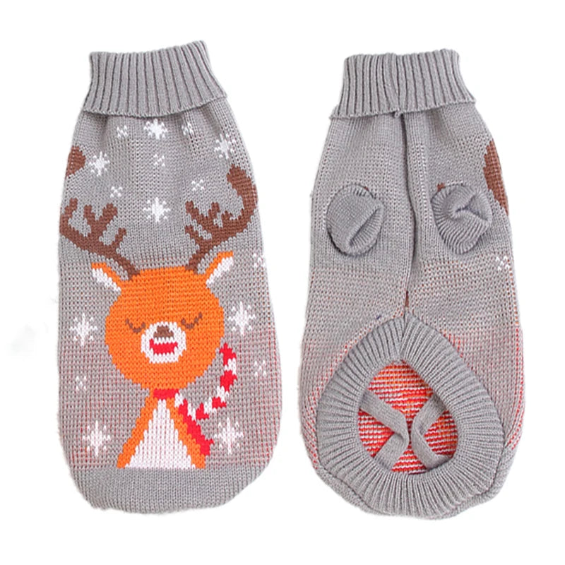 Jersey de Invierno para Perros | Suéter de Punto Cálido para Perros Pequeños y Medianos