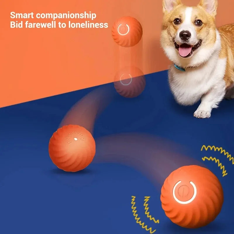 🐾 Pelota Interactiva Inteligente para Perros  –  Recargable por USB